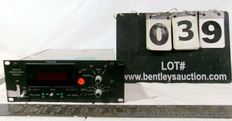 MKS PDR-C-2C POWER SUPPLY READOUT