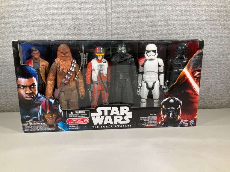 STAR WARS TARGET EXCLUSIVE FORCE AWAKENS 12" - 6 PIECE SET
