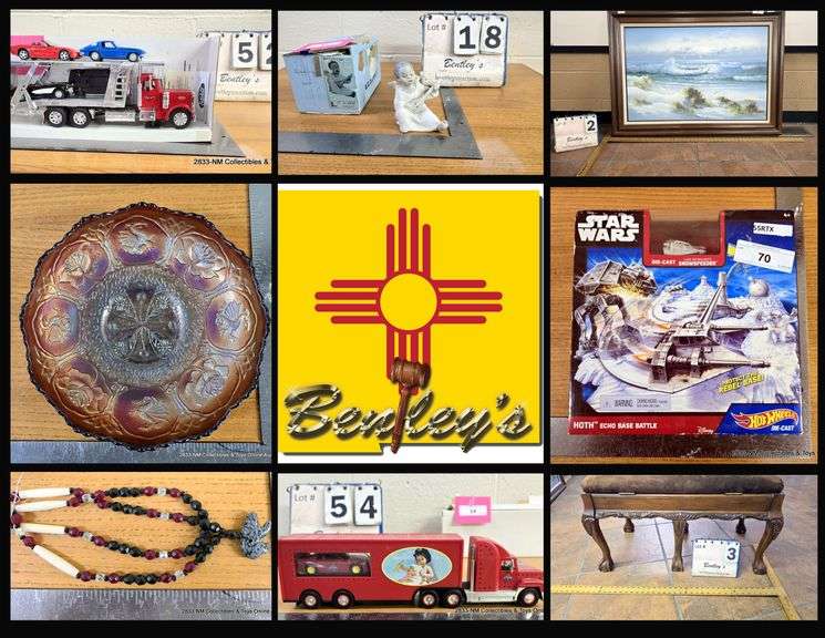 2833-NM Antiques, Collectibles & Toys Online Auction