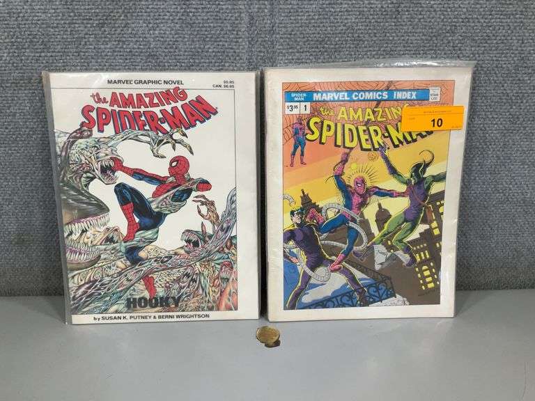 (2): AMAZING SPIDERMAN GRAPHIC NOVES