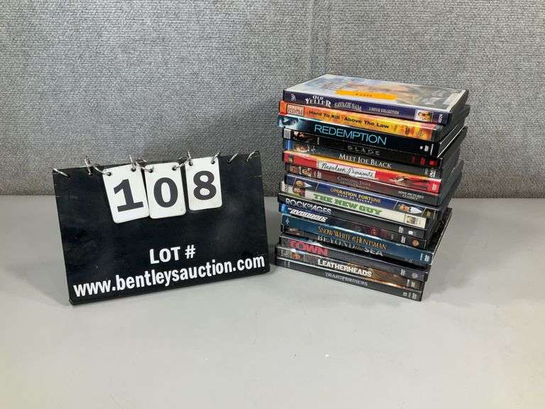 LOT: (16) DVD'S - ASSORTED TITLES