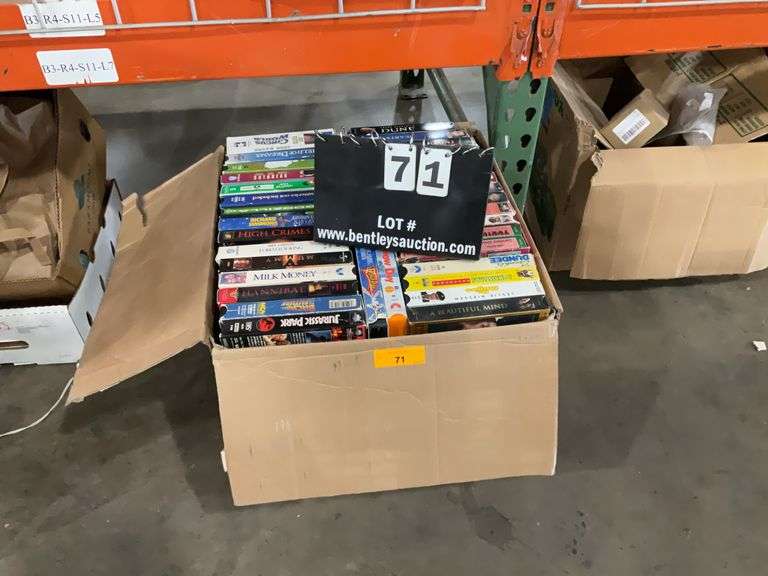 100+ VHS TAPES - FAMILY-ACTION-COMEDY