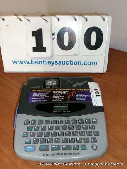 BROTHER PTOUCH EXTRA LABEL MACHINE