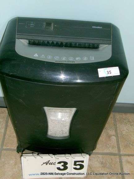 OFFICE MAX PAPER SHREDDER
