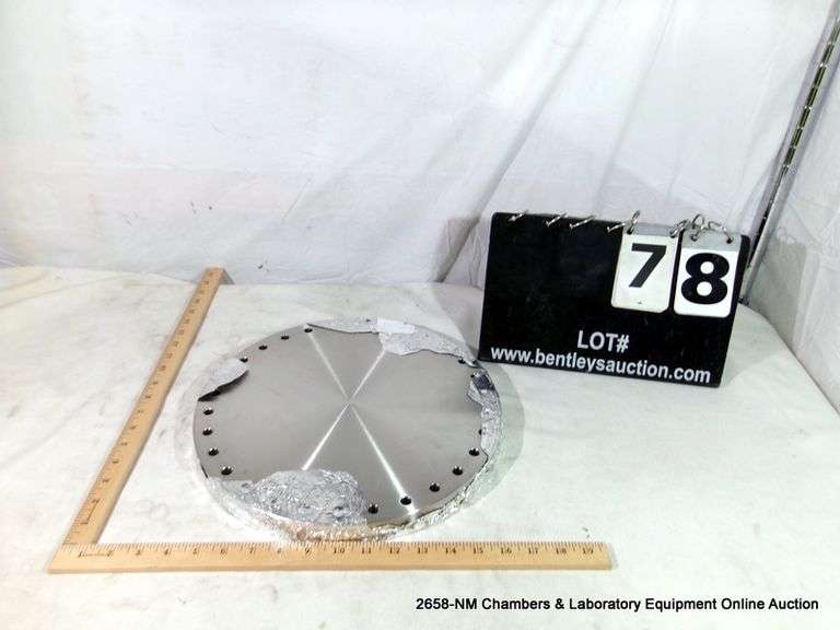 STAINLESS STEEL BLIND VACUUM FLANGE