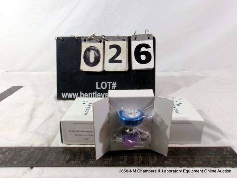 STACK: ENTECH INSTRUMENTS INC 01-29-TOV-1S-38 VALVE (4X MONEY)