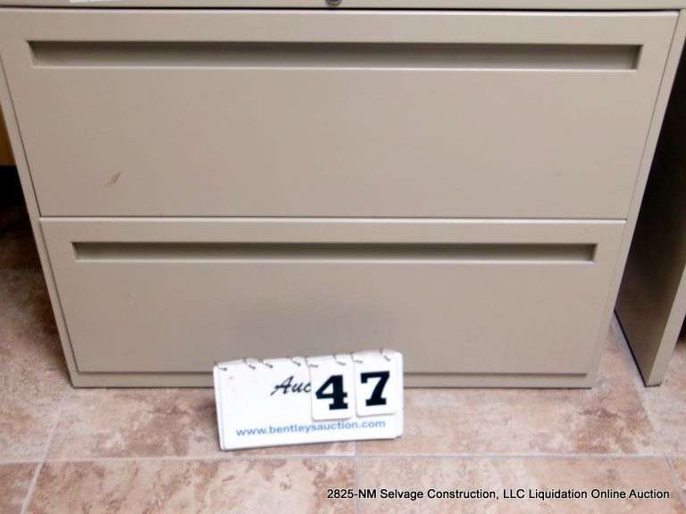 HON 2-DRAWER LATERAL FILE