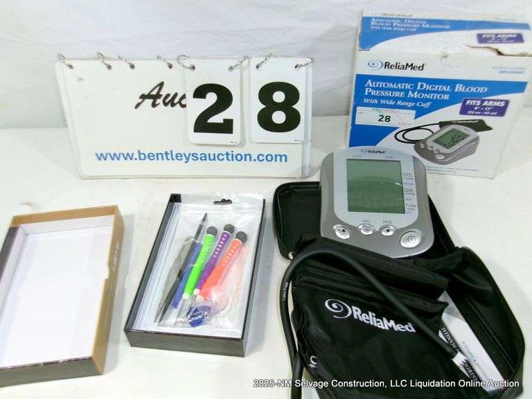 RELIAMED AUTO DIGITAL BLOOD PRESSURE MONITOR