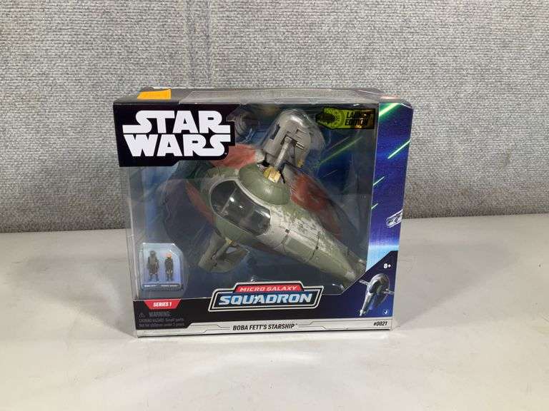 STAR WARS MICRO GALAXY SQUADREN BOBA FETTS SHIP