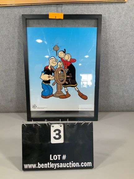 KING FEATURES 1999 LIMITED EDITION "AT THE CAPTAINS WHEEL"