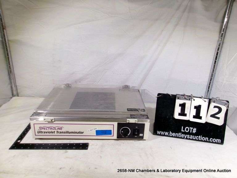 SPECTROLINE TVC-312R ULTRAVIOLET TRANSILLUMINATOR