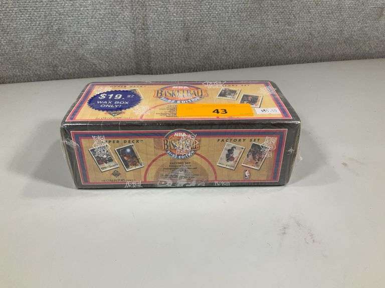 WAX BOX 91-92 NBA BASKETBALL UPPER DECK FACTORY SEALED