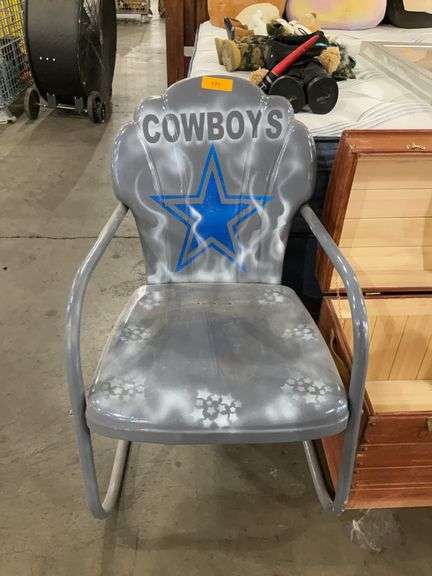 OUTDOOR METAL CHAIR - COWBOYS
