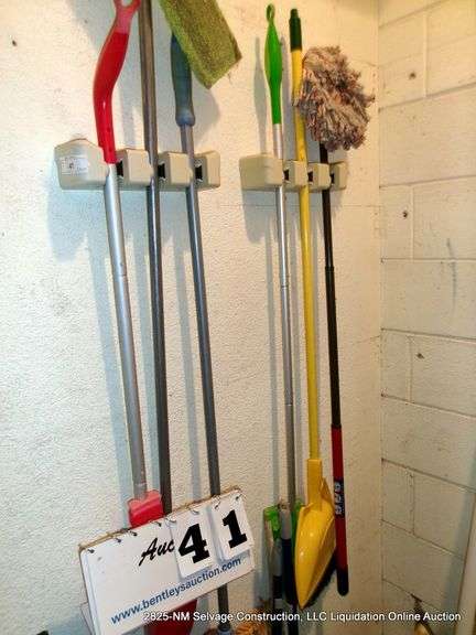 JANITORIAL SUPPLIES IN CLOSET