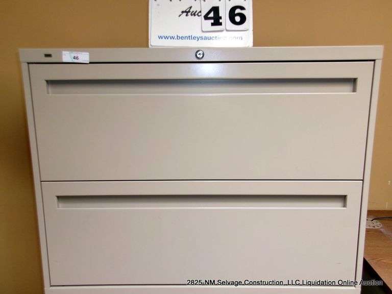 HON 2-DRAWER LATERAL FILE