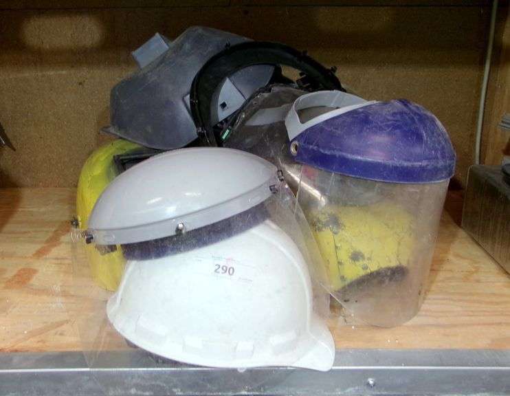LOT: FACE SHEILDS & WELDING HELMETS