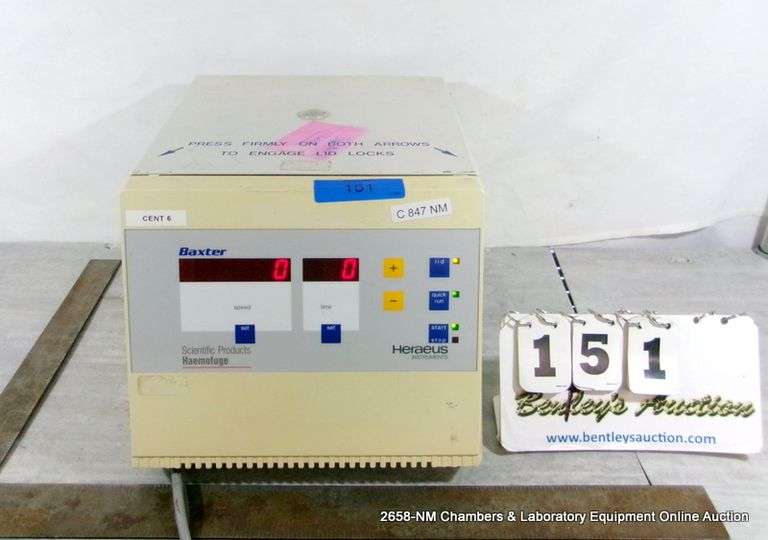 BAXTER HAEMOFUGE MODEL: 3522