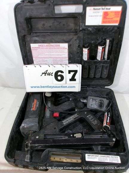 RAMSET TRAKFAST DRYWALL TRACK FASTENING SYSTEM W/ CASE