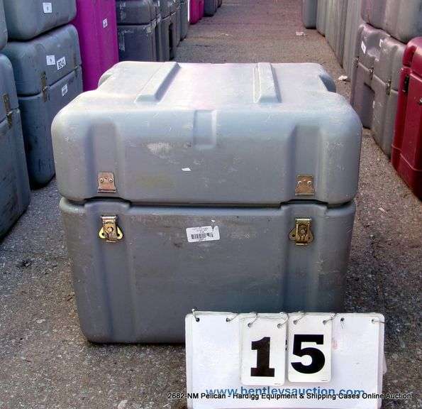 HARDIGG GRAY CASE, 18" X 15" X 18"