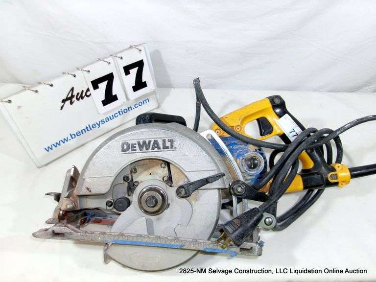 DEWALT DWS535 WORM DRIVE CIRCULAR SAW