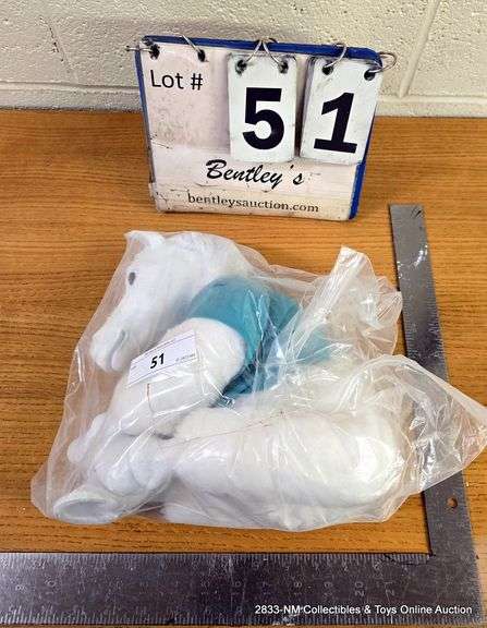 VINTAGE PORCELAIN DOLL: HORSE