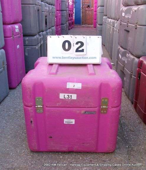 HARDIGG PINK CASE, 16" X 17" X 18"
