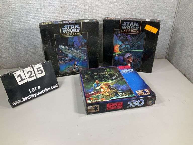 (3): STAR WARS TRILOGY PUZZLE SET - 550 PIECES