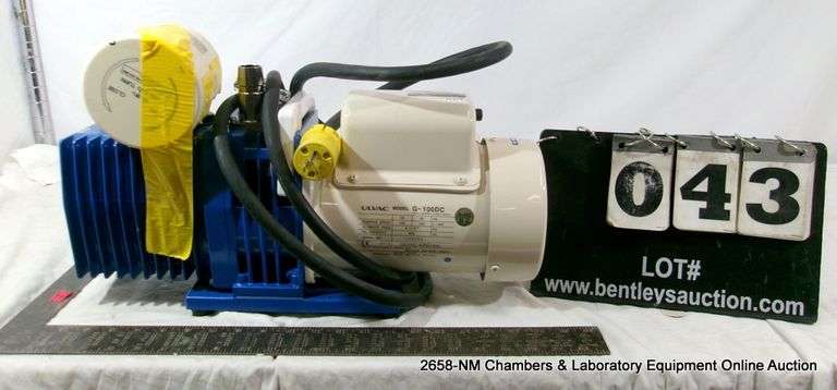 JEOL XM-85300FBU VACUUM PUMP