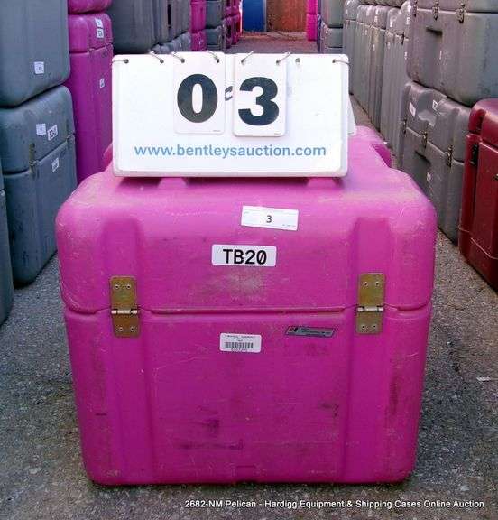 HARDIGG PINK CASE, 16" X 17" X 18"