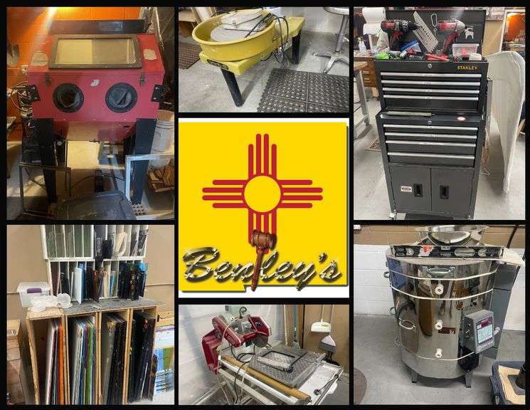 2831-NM Kiln Glass Online Auction