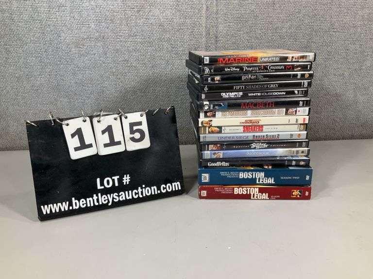 LOT: (15) DVD'S - ASSORTED TITLES