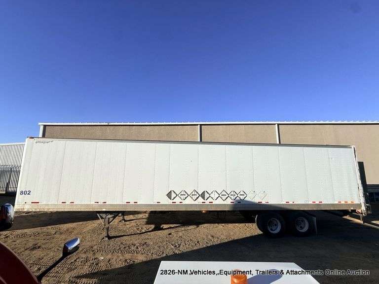 2007  GREAT DANE   VAN TRAILER,  TANDEM AXLES,