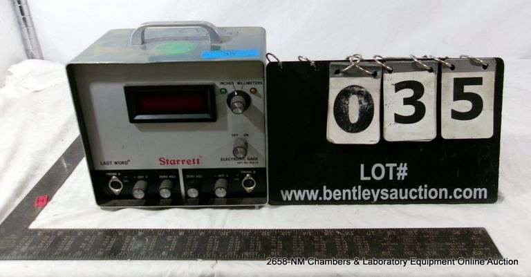 STARRETT 812.14 ELECTRONIC GAGE