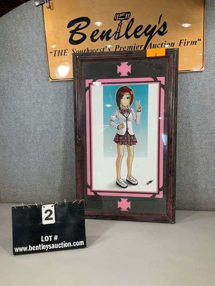 ORIGINAL ANIME ART - SIGNED