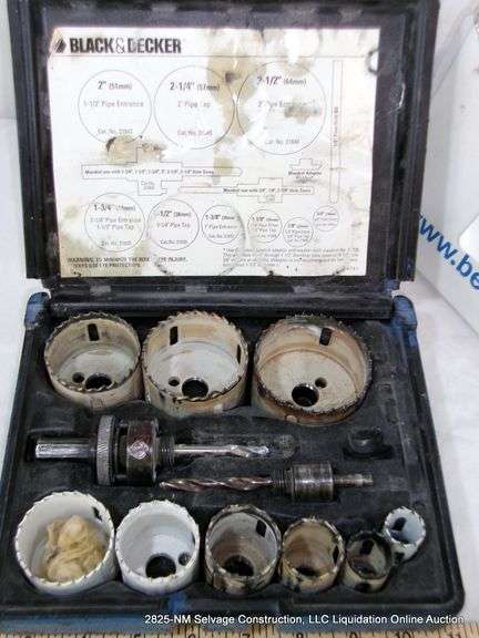 BLACK & DECKER COMBO HOLE SAW KIT