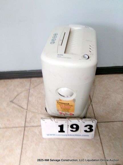 ROYAL VF 1012 MX PAPER SHREDDER