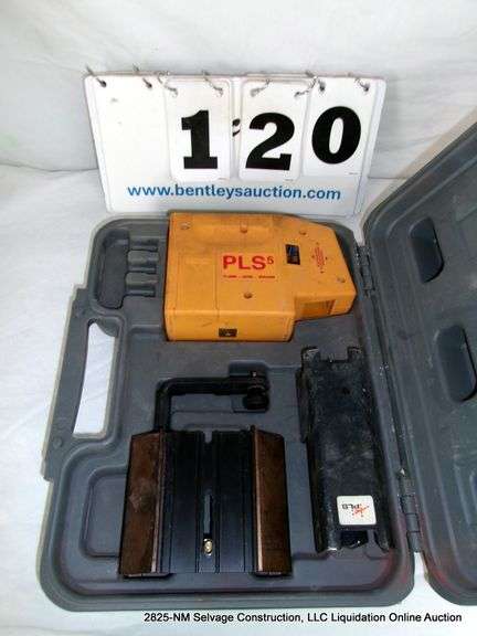 PLS 5X LASER RECEIVER W/ CASE