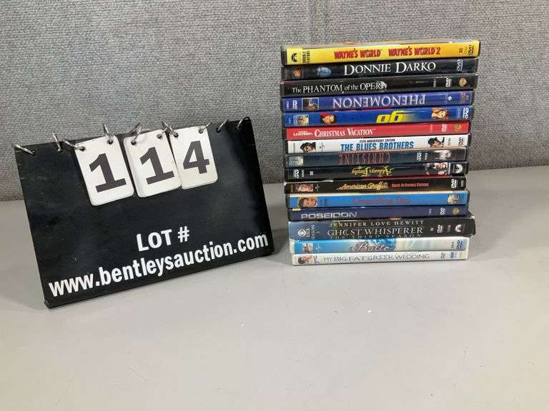 LOT: (15) DVD'S - ASSORTED TITLES