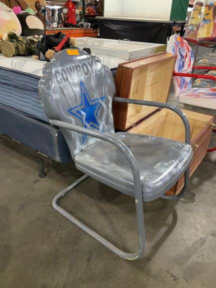 OUTDOOR METAL CHAIR - COWBOYS