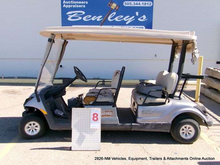 2008  YAMAHA  CONCIERGE 4 GOLF CART  UNKNOWN MILES/HOURS ~