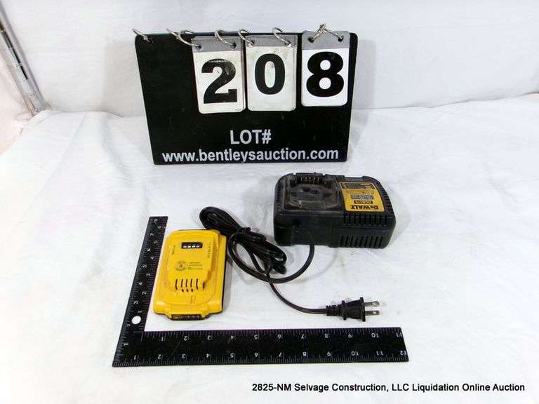 DEWALT DCB203 20V BATTERY PACK W/ DCB 115 CHARGER