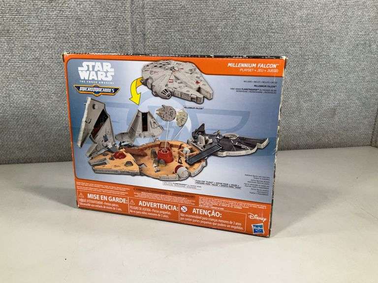 STAR WARS FORCE AWAKENS MICROMACHINES MILLENIUM FALCON