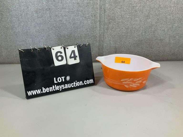 PYREX ORANGE RUST AUTUMN