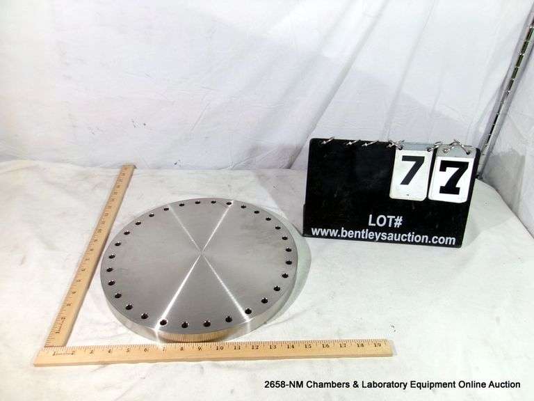 STAINLESS STEEL BLIND VACUUM FLANGE