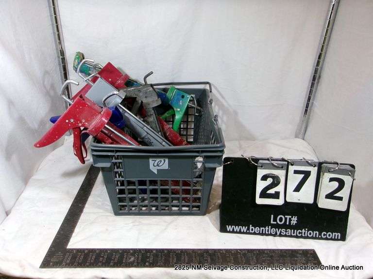 CRATE: CAULK GUNS W/ TRAY