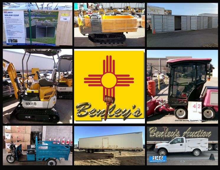 2826-NM Vehicles, Equipment, Trailers & Attachments Online Auction