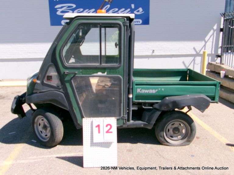 2012  KAWASAKI  MULE 4000 KAF620P  UNKNOWN MILES/HOURS ~
