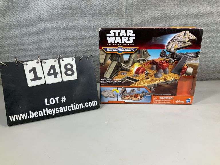 STAR WARS FORCE AWAKENS MICROMACHINES MILLENIUM FALCON