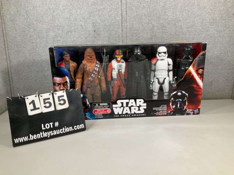 STAR WARS TARGET EXCLUSIVE FORCE AWAKENS 12" - 6 PIECE SET