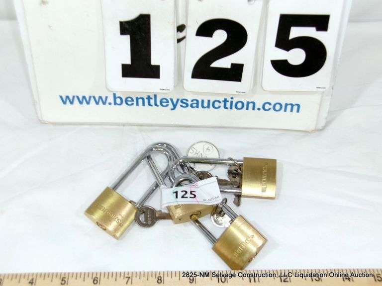 (4) BRINKS LOCKS